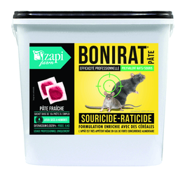 Lutte anti-nuisibles - Produits anti-nuisibles - Raticide souricide pâte 5 kg