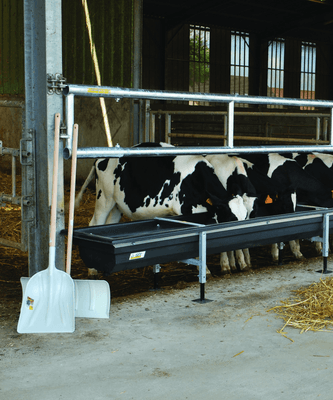 Equipement ferme, jardin - Outils emmanchés - Pelle à ensilage ABS alimentaire emmanchée