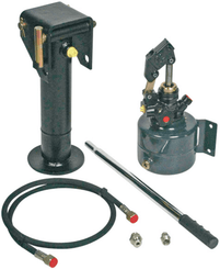 Accessoires attelage et remorque - Accessoires remorque agricole - Béquille hydraulique