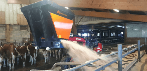 Manutention - Pince balle - Godet pailleur de logettes BEDDING MASTER