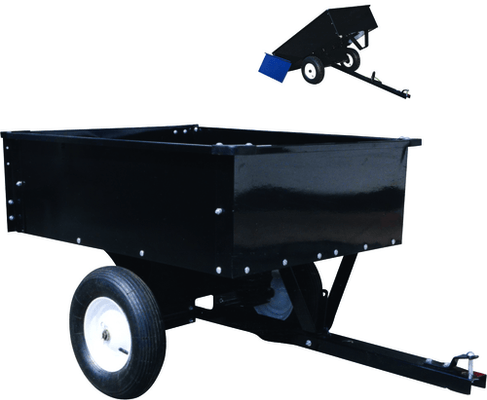 Equipement tondeuse - Accessoires - Remorque benne basculante 225 kg