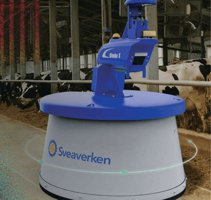 Alimentation - Repousse fourrage - Robot repousse fourrage NIMBO X