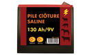 Clôtures - Batteries et piles - Pile 9 V 130 Ah