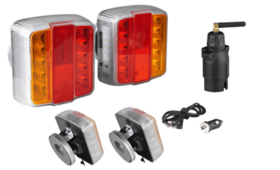 Eclairage, signalisation - Feux, rampes - Kit d’éclairage LED sans fil aimanté